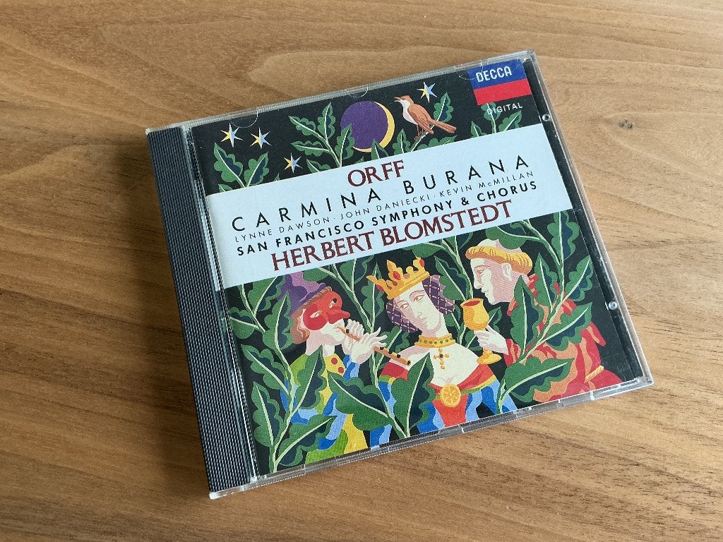 Carl Orff : Carmina Burana / Blomstedt, Ophalen of Verzenden, Modernisme tot heden, Zo goed als nieuw, Vocaal
