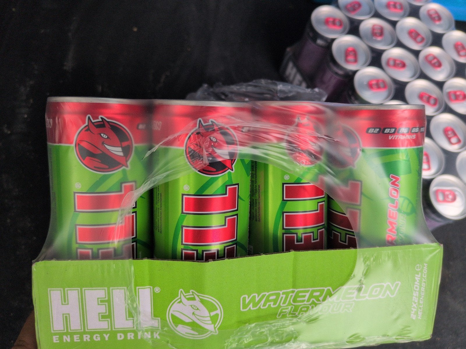 Hell Energy drinks, Ophalen, Nieuw