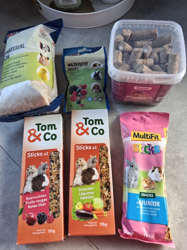 Spullen voor knaagdieren, Dieren en Toebehoren, Ophalen, Nieuw, Knaagmateriaal