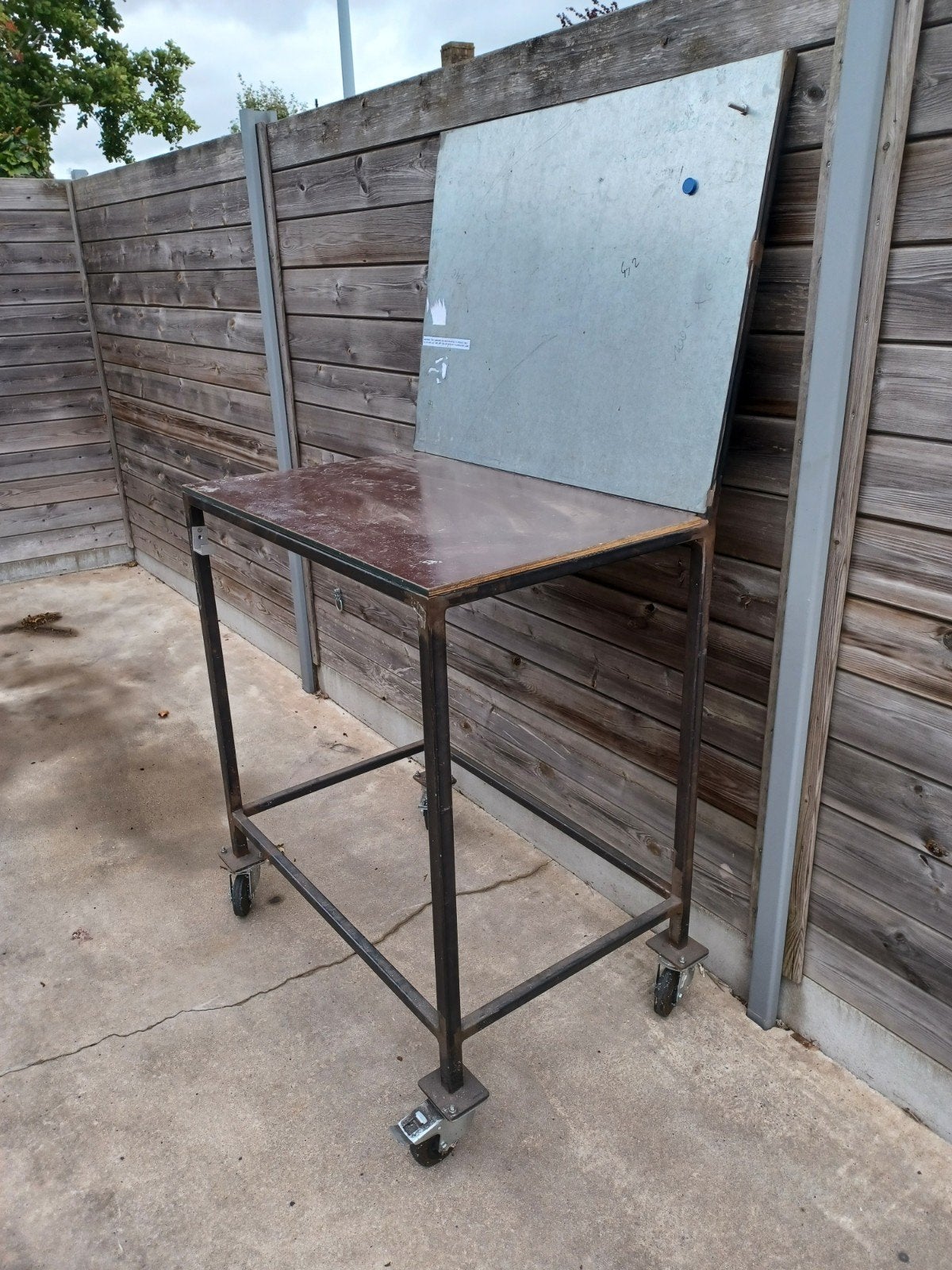 werkbank opstopwielen L95B60h100 opstand tegen968, Bricolage & Construction, Établis, Enlèvement