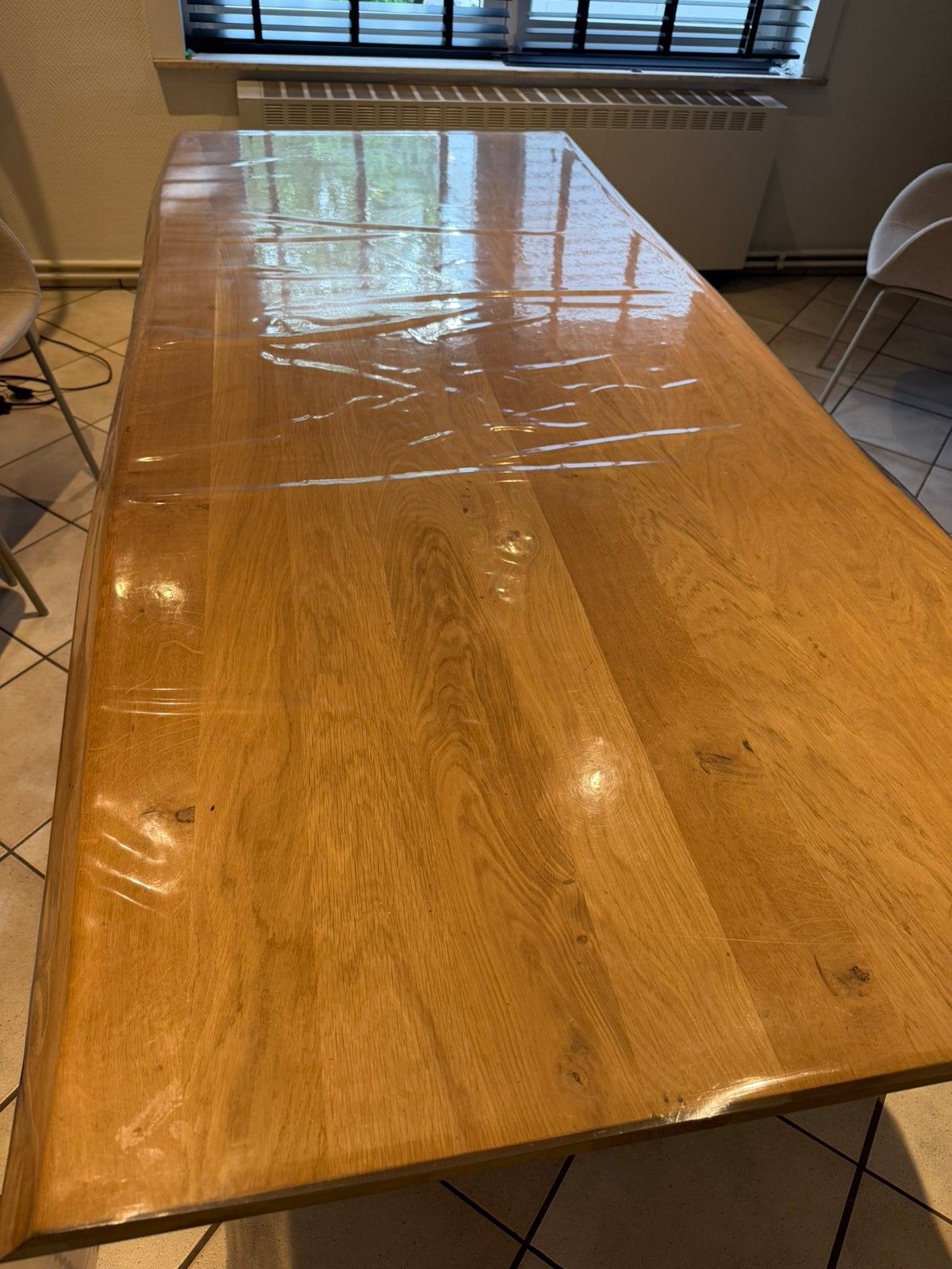 Boomstamblad / tafel met sterpoot, Ophalen, Zo goed als nieuw