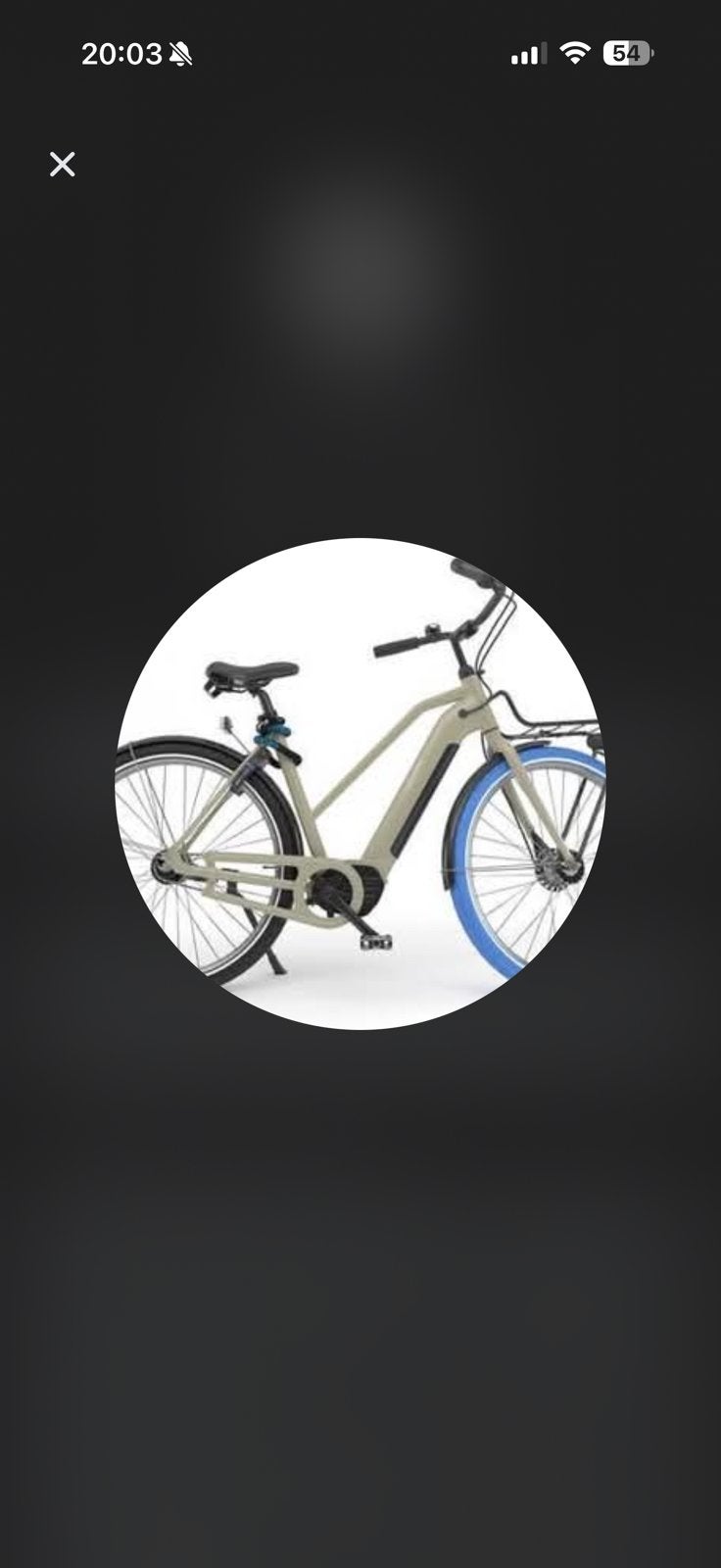 Velo electric nouveau, Vélos & Vélomoteurs, Enlèvement, Comme neuf