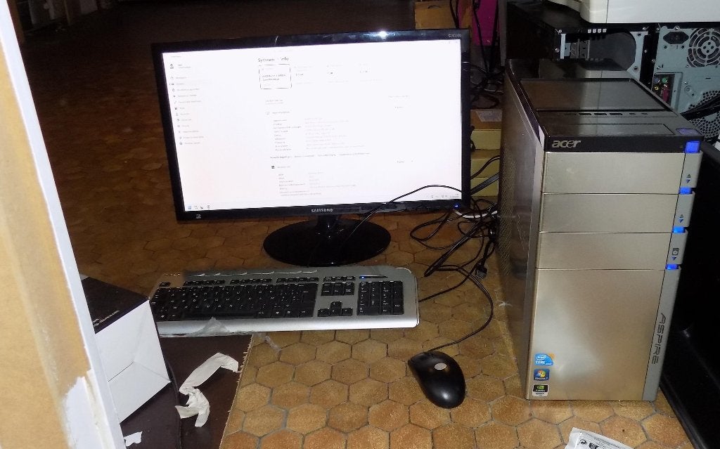 gaming PC ryzen 3600 16GB Ram 3TB 960GTX win11, Refurbished, SSD, Met videokaart, Acer