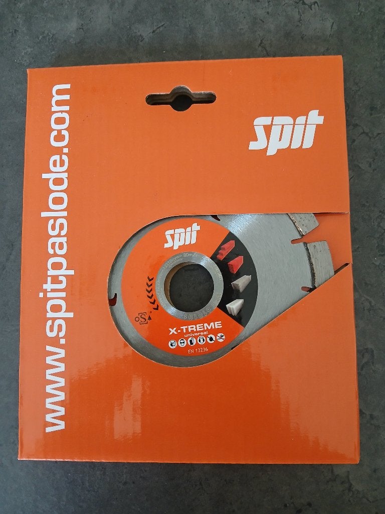 SPIT X-Treme Diamantschijf 125mm nieuw, Doe-het-zelf en Bouw, Gereedschap | Slijpmachines, Ophalen of Verzenden, Nieuw, Haakse handslijpmachine