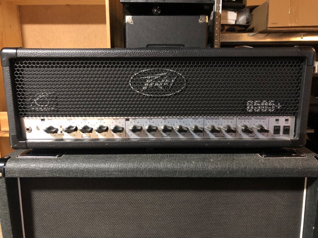 Peavey 6505 Plus - 120W - retubée, Ophalen, Zo goed als nieuw, Gitaar, 100 watt of meer