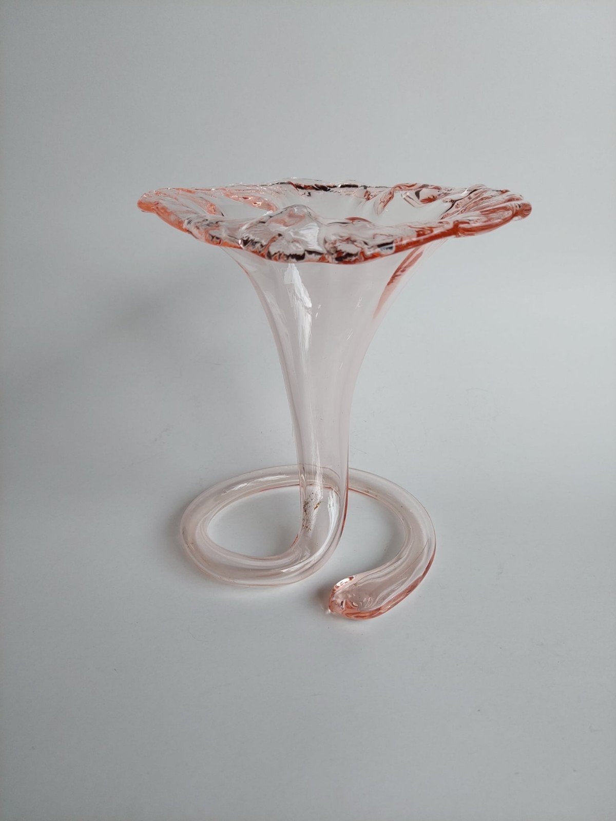 Vintage roze lelie vaas, Antiek en Kunst, Ophalen