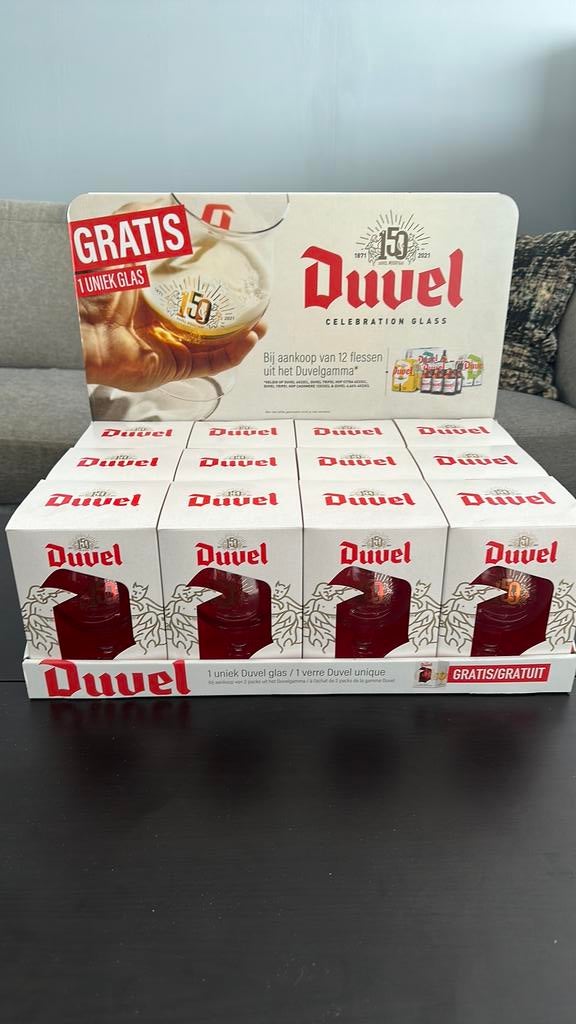 Duvel 150 jaar, Enlèvement, Neuf, Verre à bière