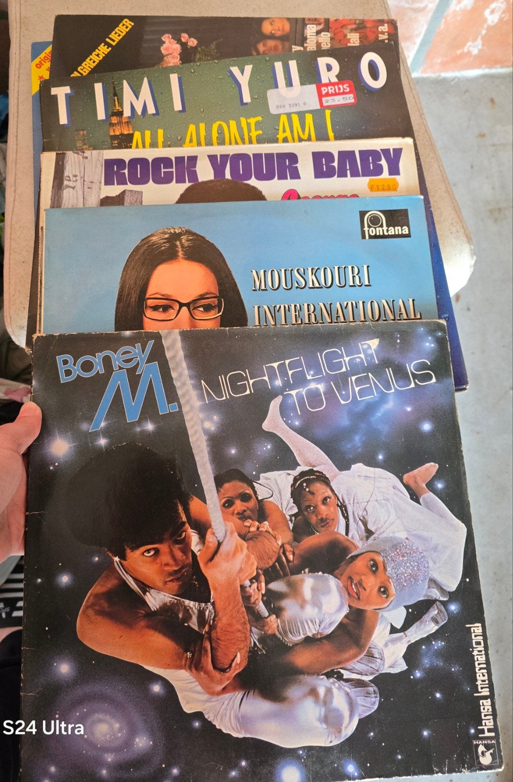 Prachtige partij van 95 LP’s – o.a. Hazes, Boney M, Dusty Sp, LP, Pop, Enlèvement, Utilisé