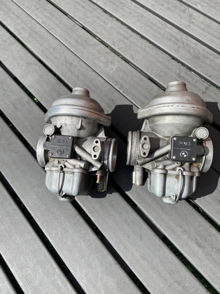 BMW Bing 40, Motoren, Ophalen