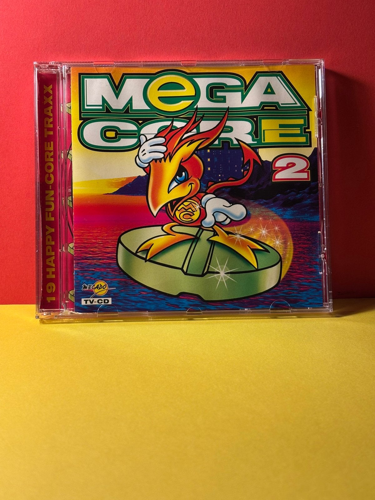 Mega core - happy fun-core traxx, Cd's en Dvd's, Cd's | Dance en House, Verzenden, Zo goed als nieuw, Hardcore