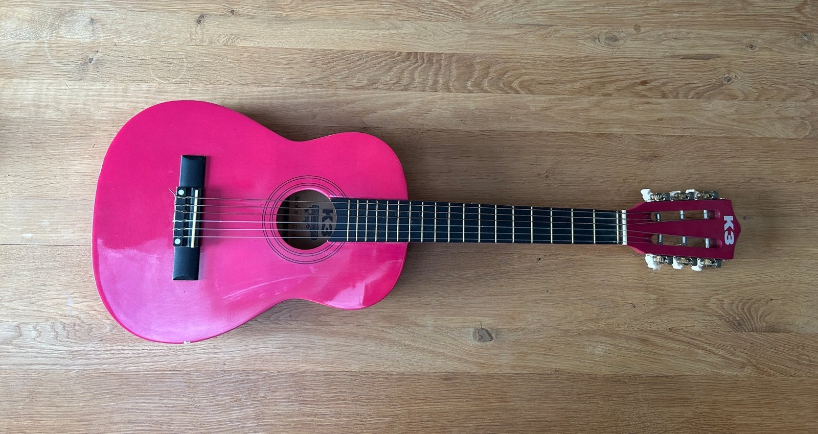 Kindergitaar K3, Ophalen of Verzenden, Gebruikt