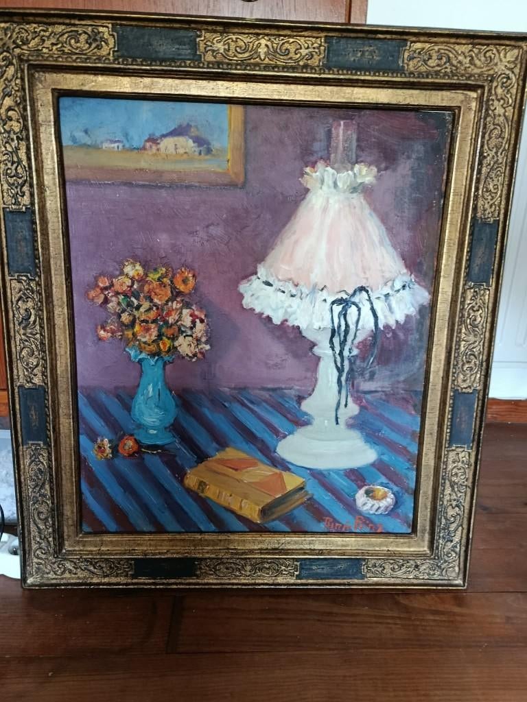 Huile sur toile - Rénée Prinz (1883 - 1973), Antiquités & Art, Art | Peinture | Classique, Enlèvement