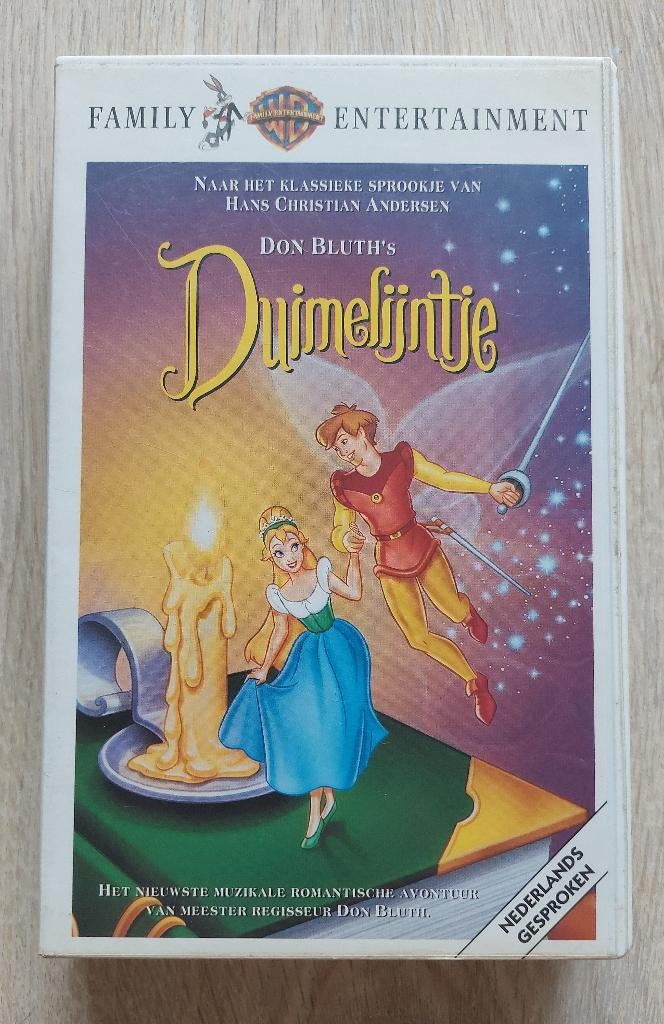 Duimelijntje / Thumbelina (VHS), Cd's en Dvd's, Ophalen