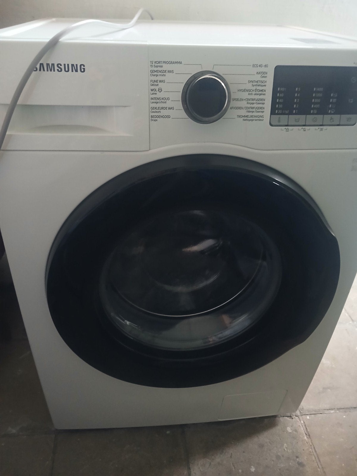 samsung wasmachine 8 kilo goed werken, Electroménager, Enlèvement, Utilisé