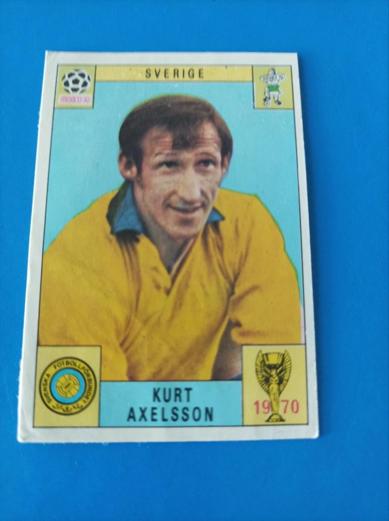 Panini Mexico 70 Suède Kurt Axelsson, Enlèvement ou Envoi