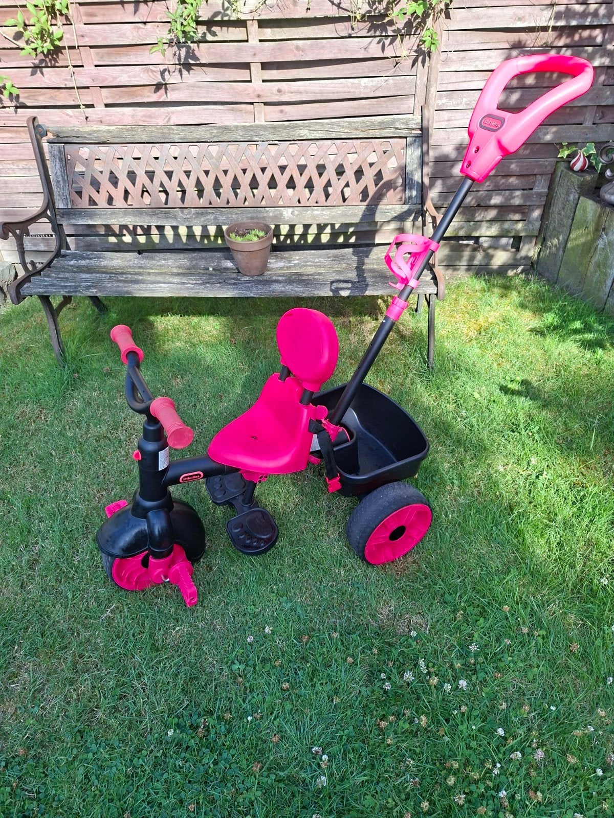 Little Tikes driewieler, Ophalen
