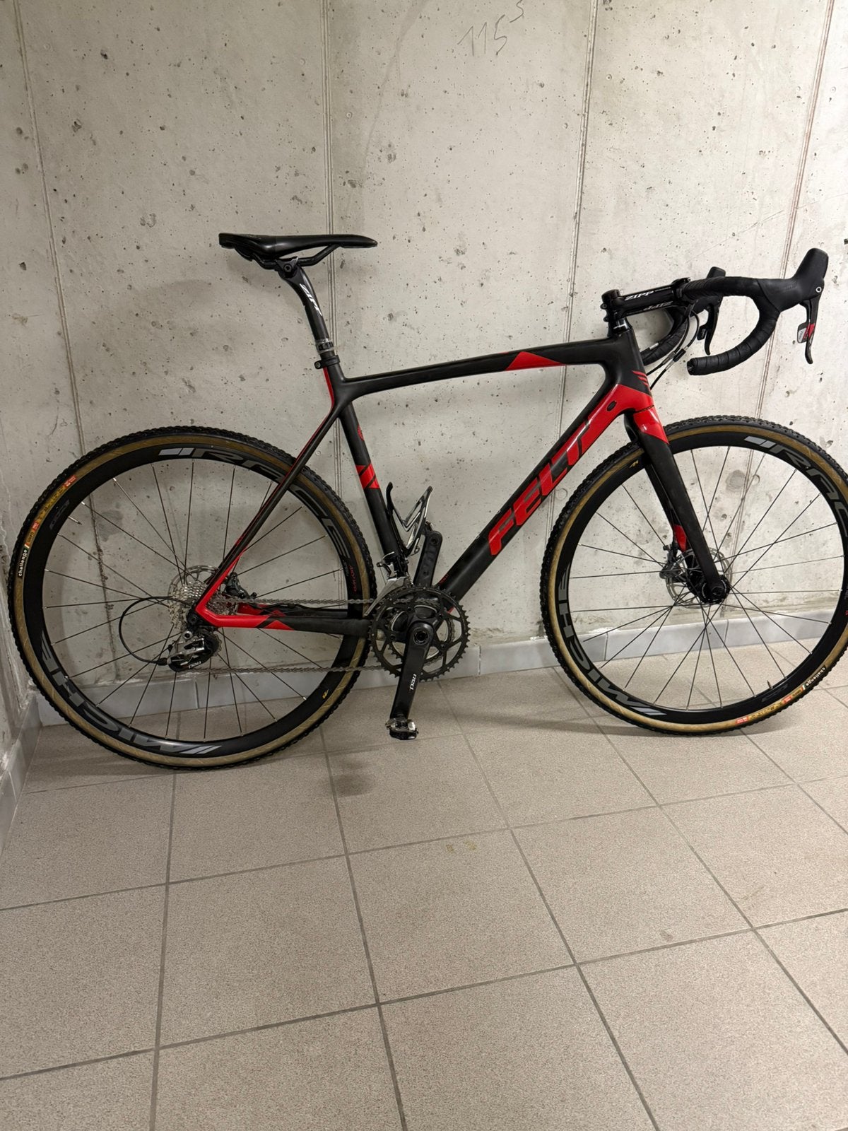 Cx fiets Felt, Fietsen en Brommers, Ophalen, Gebruikt, Carbon, 57 tot 61 cm