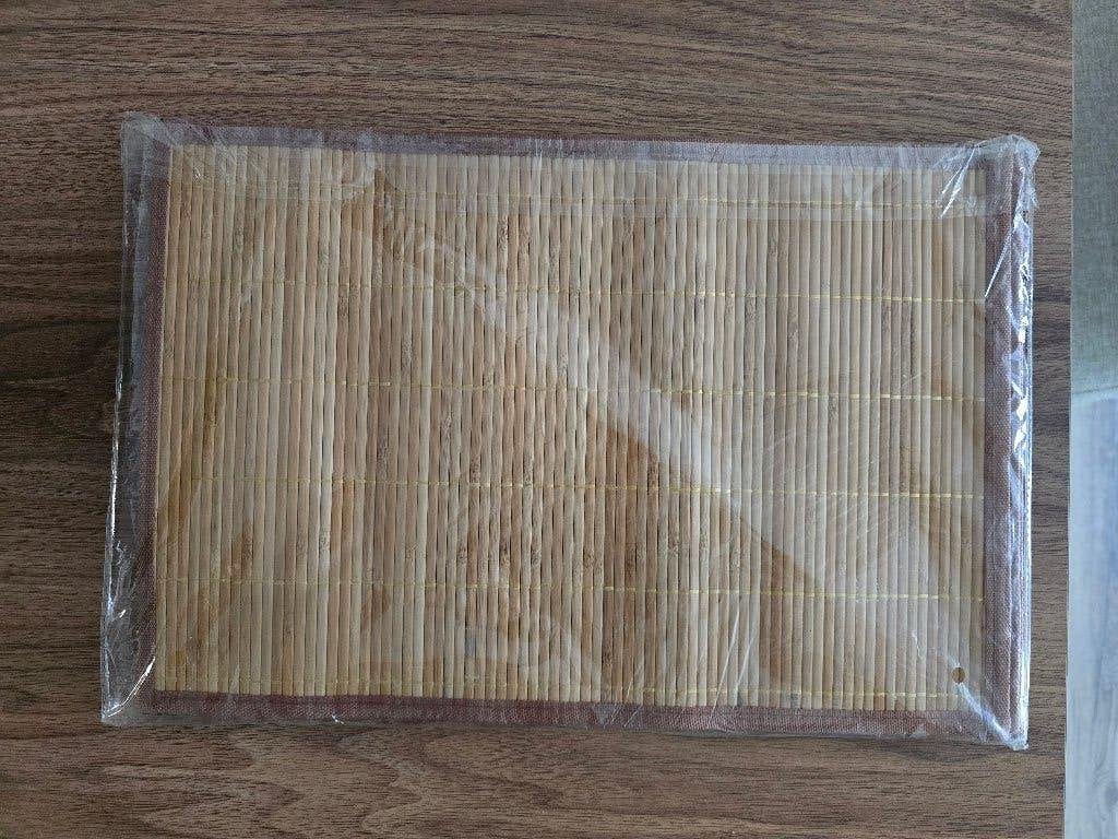Bamboe placemat set, Maison & Meubles, Cuisine | Linge de cuisine, Neuf, Enlèvement, Autres marques, Set de table
