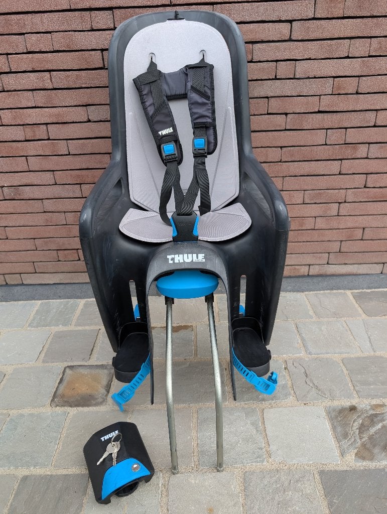Fietsstoeltje - Thule, Fietsen en Brommers, Ophalen, Achterzitje, Thule, Gebruikt