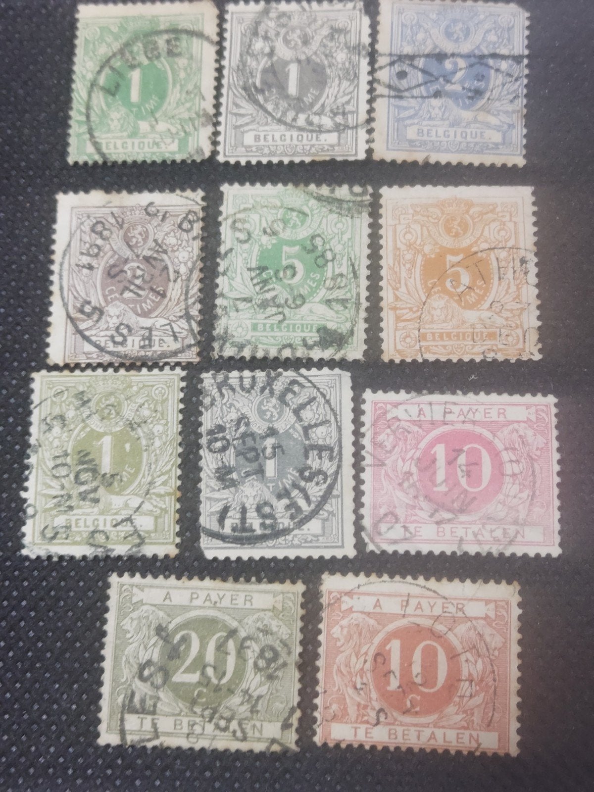 Belgie 1869-1897, Ophalen of Verzenden, Gestempeld