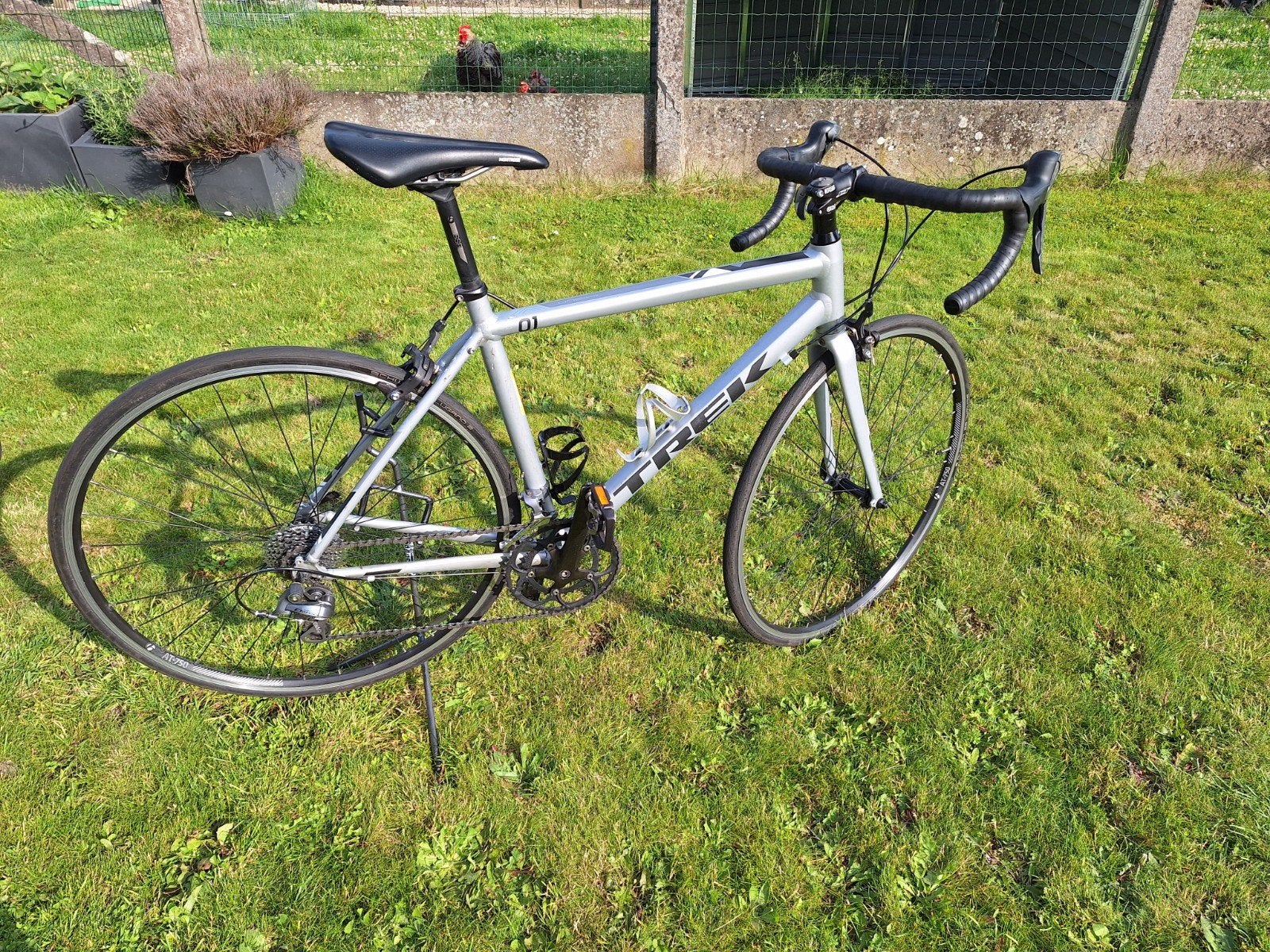 Trek 01 racefiets in goede staat, Ophalen, Aluminium