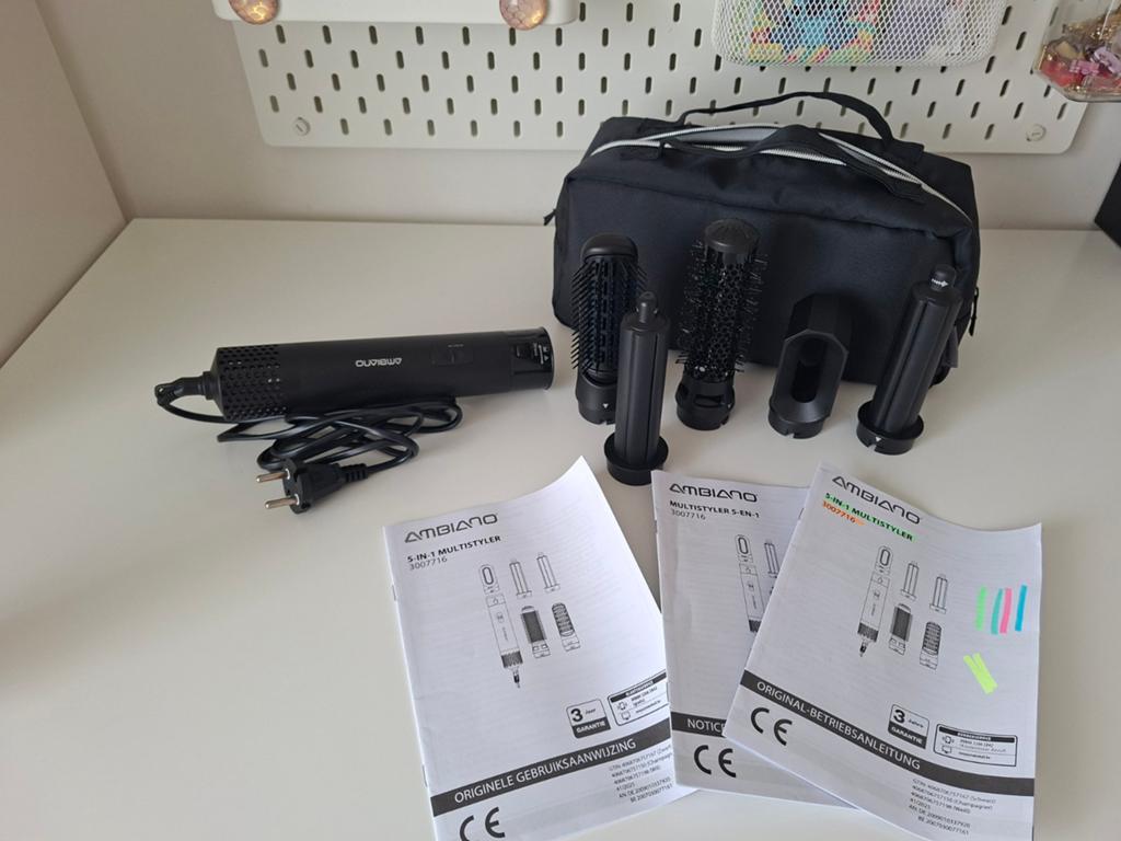 Nieuwe multistyler 5 in 1, Ophalen