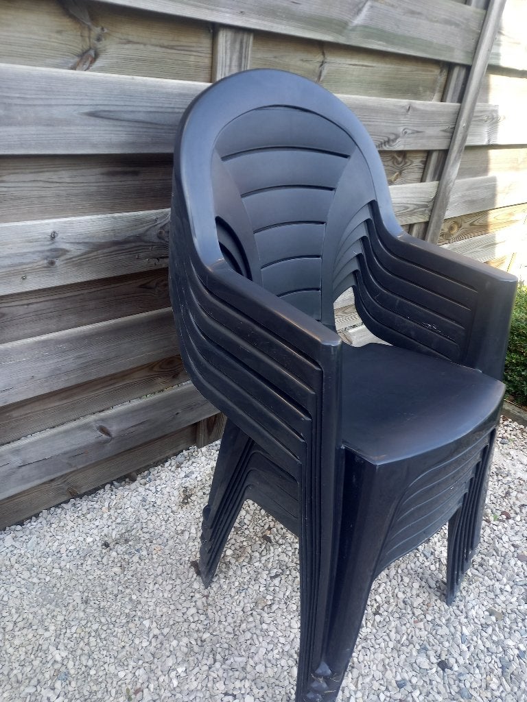 Tuinstoelen, Enlèvement, Utilisé, Empilable