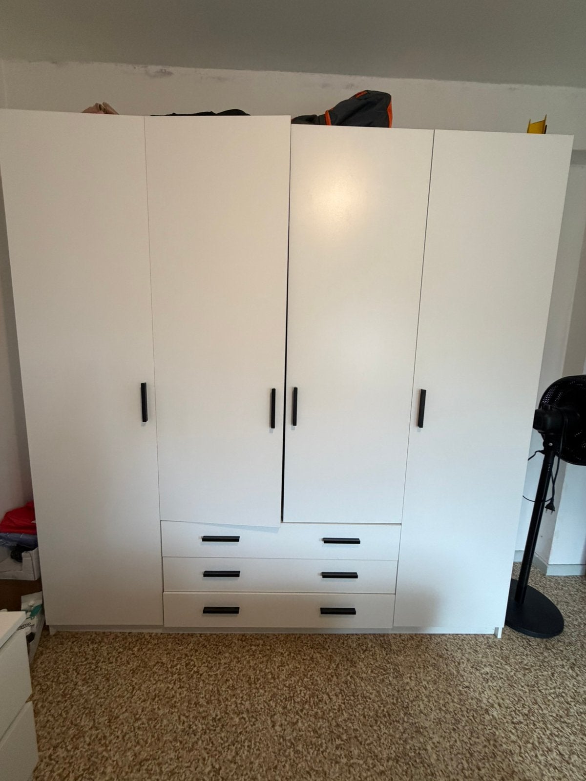 Garde robe 4 portes, Maison & Meubles, Enlèvement, Comme neuf