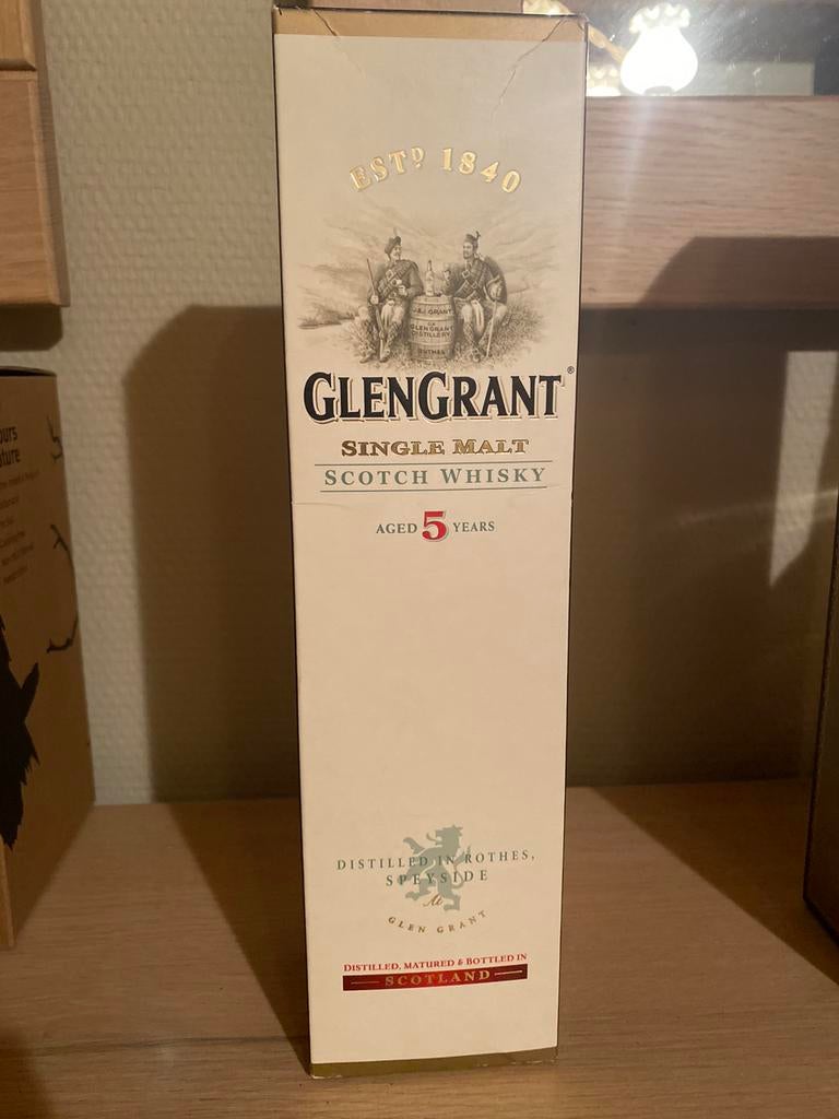 GlenGrant whisky single malt 5 jr, Enlèvement ou Envoi, Comme neuf