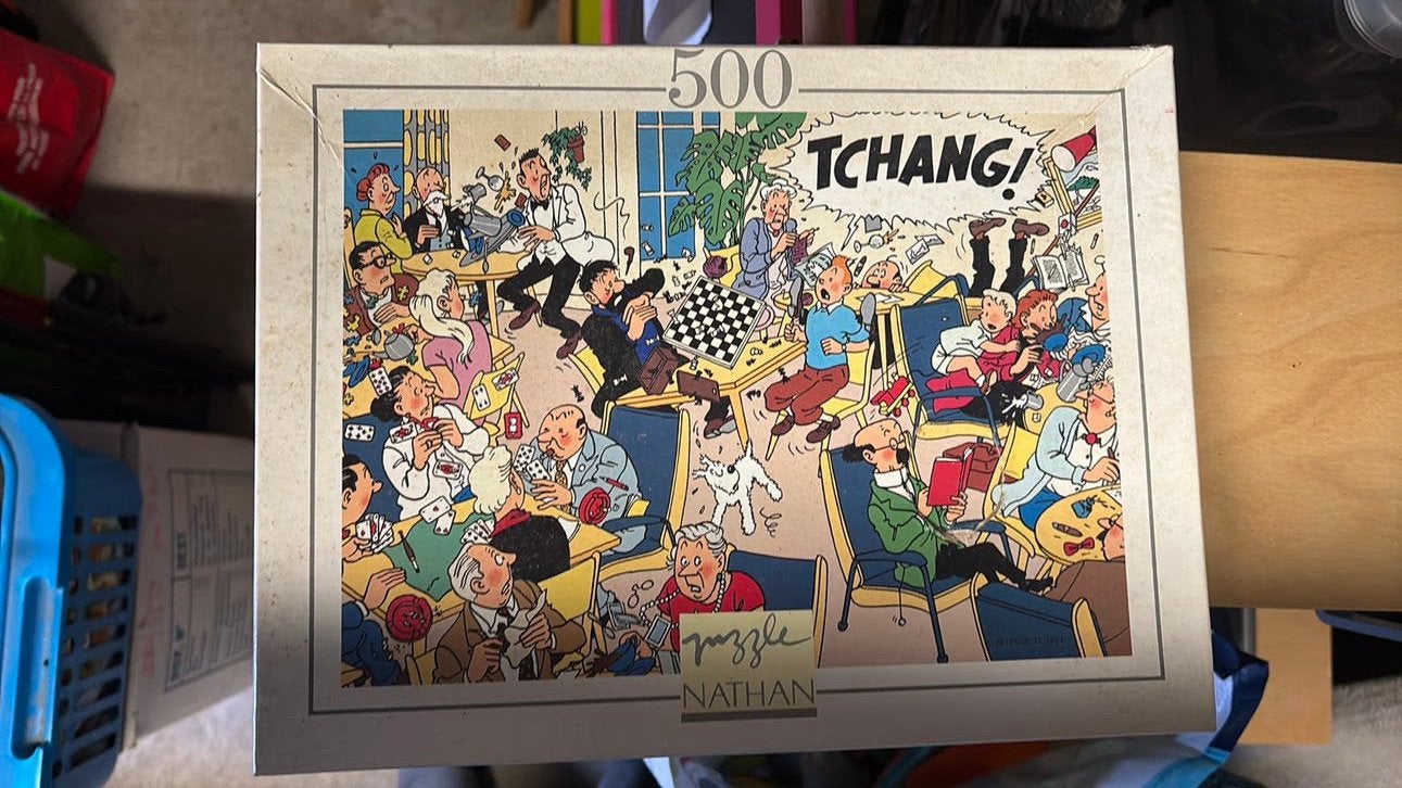 Puzzle Tintin, Enlèvement ou Envoi, Comme neuf, Puzzle