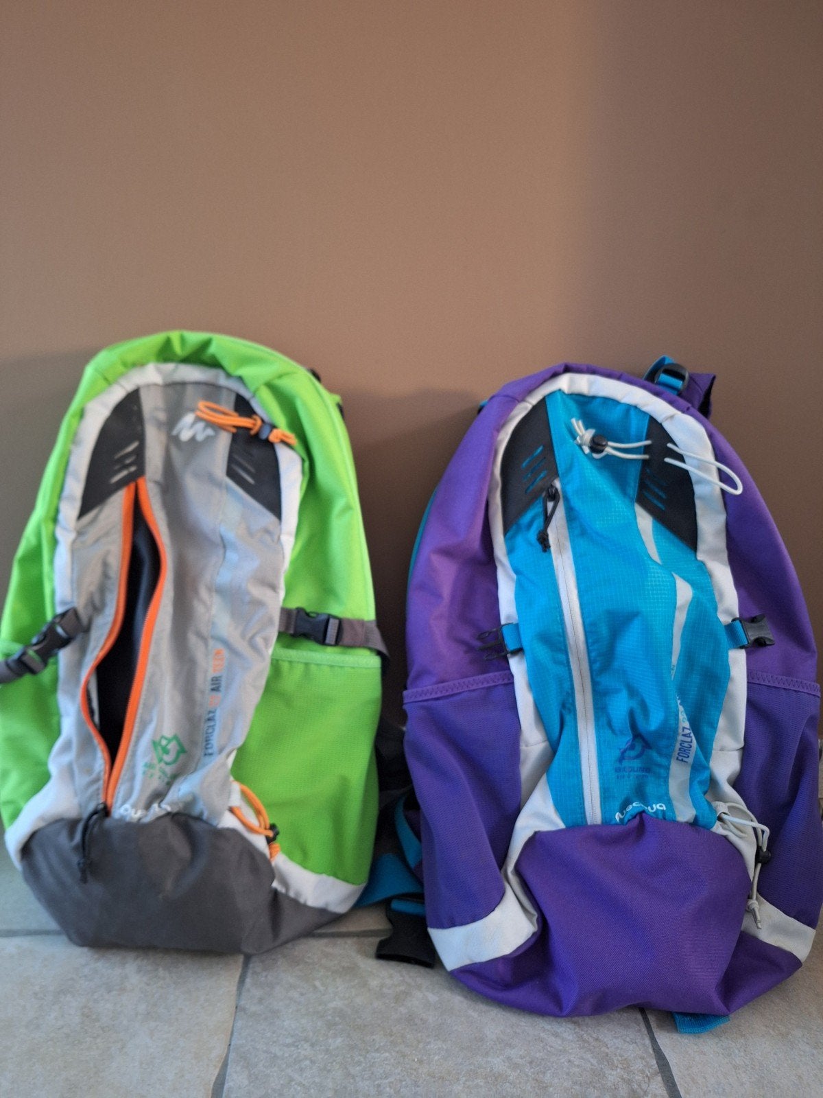 2 wandelrugzakken voor tieners, Sport en Fitness, Ophalen, Zo goed als nieuw, Rugzak