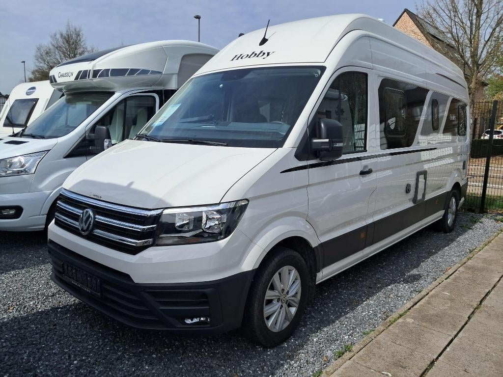 Hobby Maxia Van 680ET, Caravans en Kamperen, Automaat, Buscamper of Camperbus, TV, Hobby
