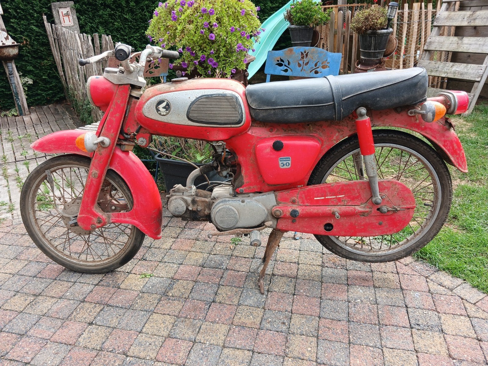 honda CS50, Fietsen en Brommers, Brommers | Honda, Ophalen