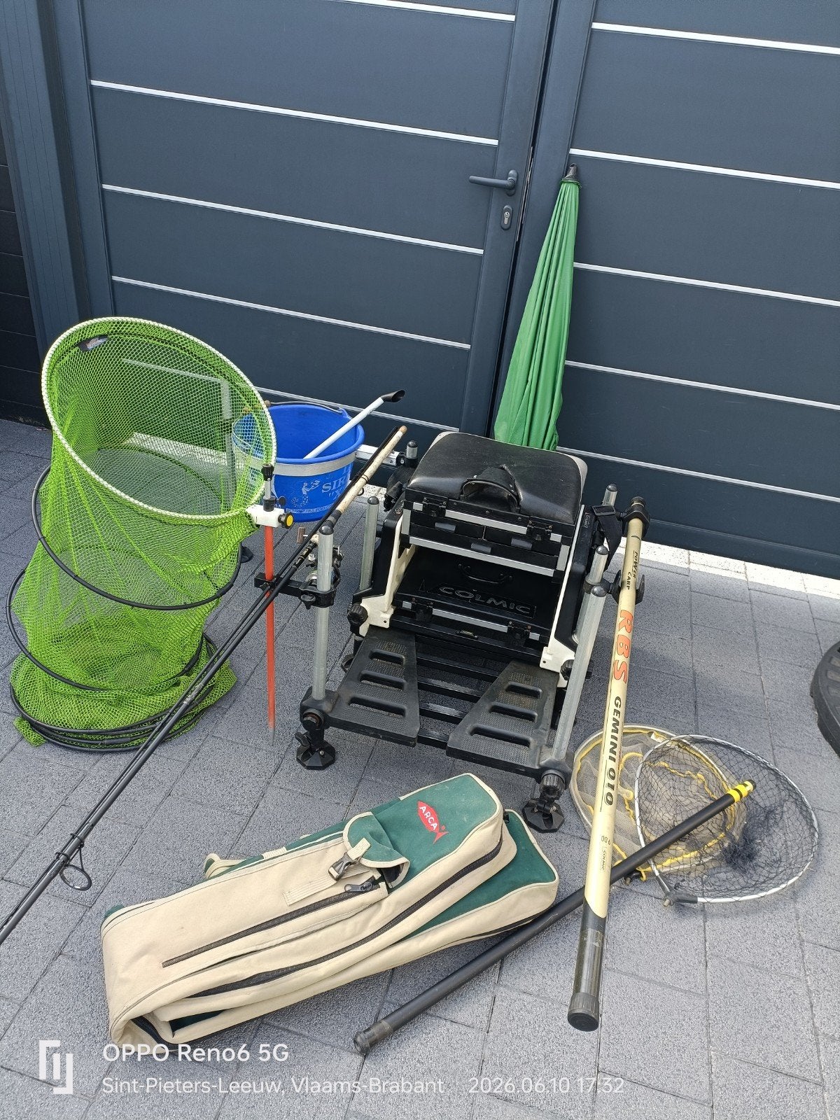 Klein terrein voor karpervissen, Watersport en Boten, Hengelsport | Karpervissen, Ophalen