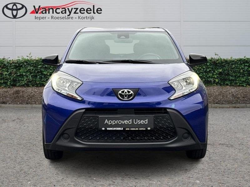 Toyota Aygo play+camera+dab+androidauto+carplay, Automaat, Blauw, 72 pk, 5 deurs