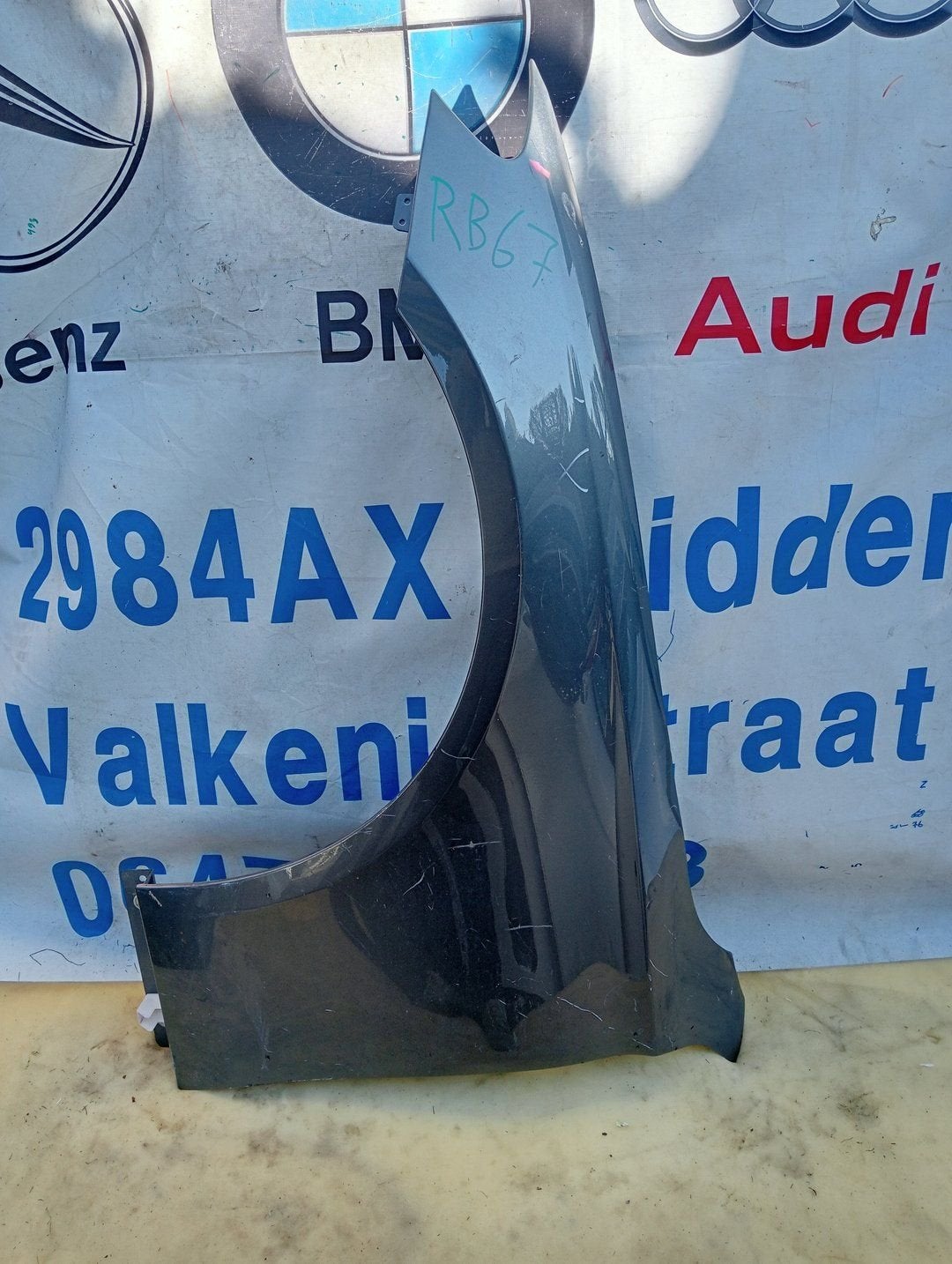 W213 ZIJSCHERM LINKS Mercedes E Klasse LINKER VOORSCHERM SPA, Garde-boue, Utilisé, -, Gauche