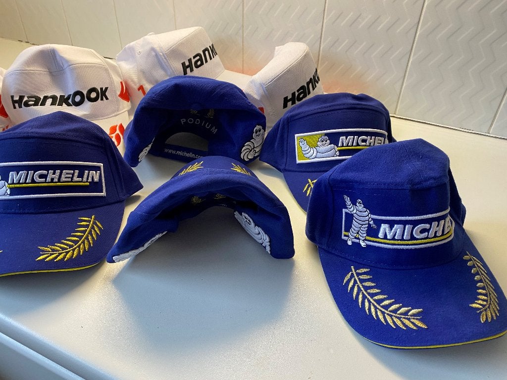 Casquette Podium Officiel Michelin Hankook FIA original, Collections, Enlèvement ou Envoi, Neuf