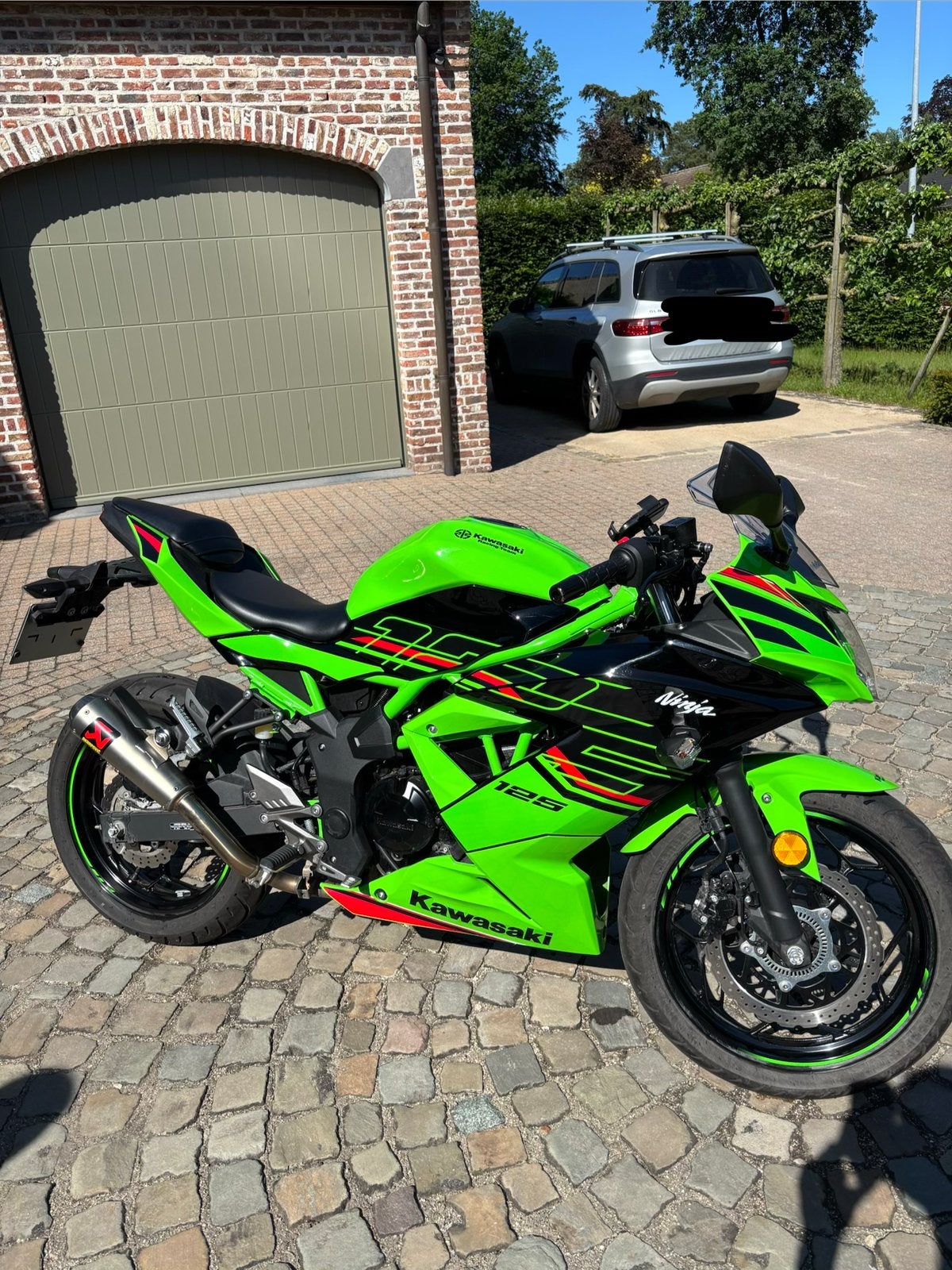 Kawasaki Ninja 125 cc (2023), Akrapovic Sport, Nieuw, 125 cc, 11 kW of minder, Sportuitlaat