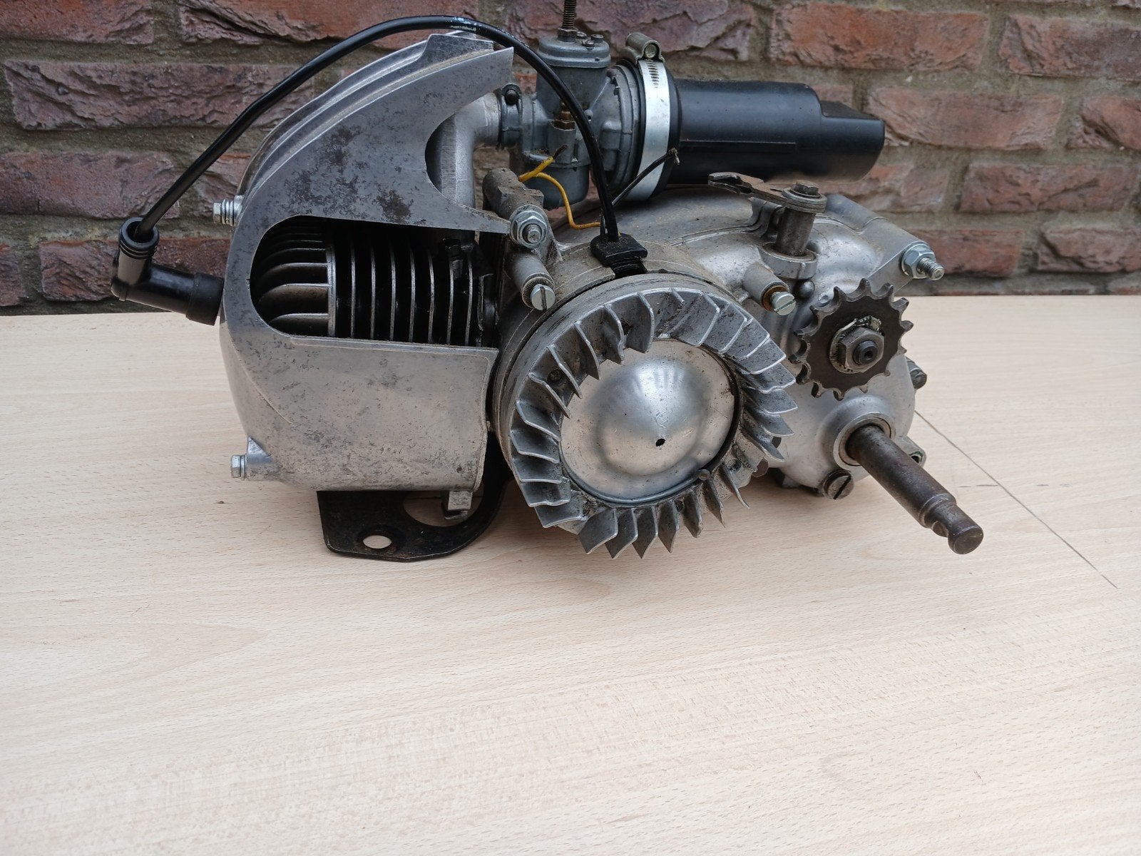 Kreidler blok, Ophalen, Blok
