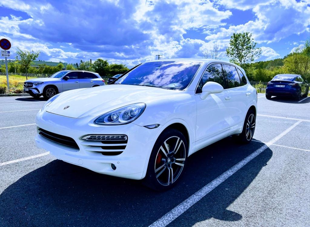 Porsche Cayenne Diesel Tiptronic S, Automaat, Cayenne, Wit, Leder