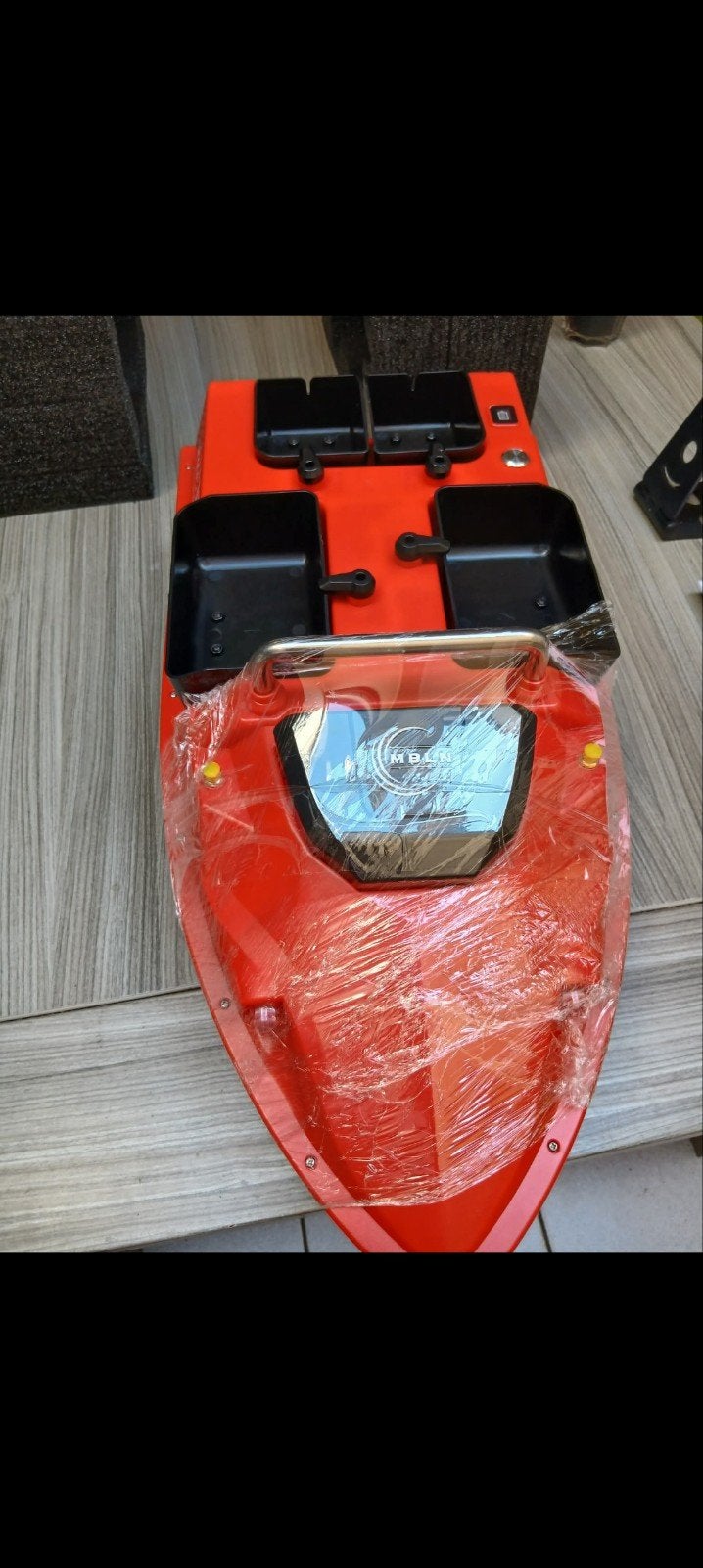 Nieuwe voerboot met 13500 Mah batterij, Ophalen