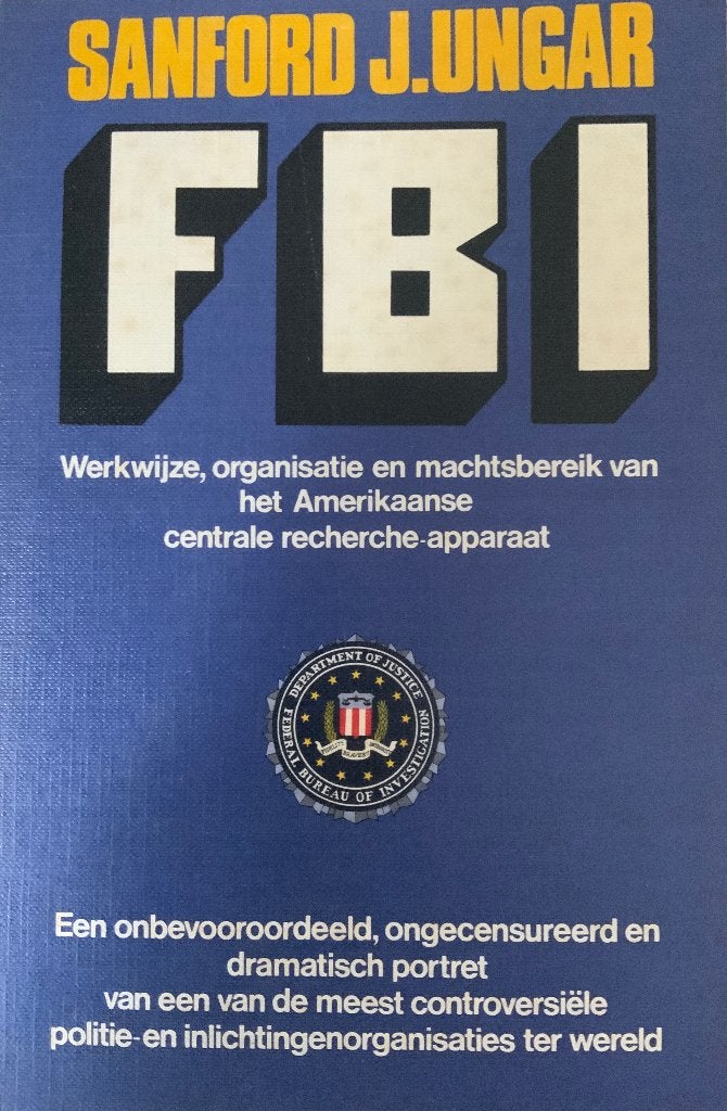 FBI, Sanford J.Ungar, Ophalen of Verzenden