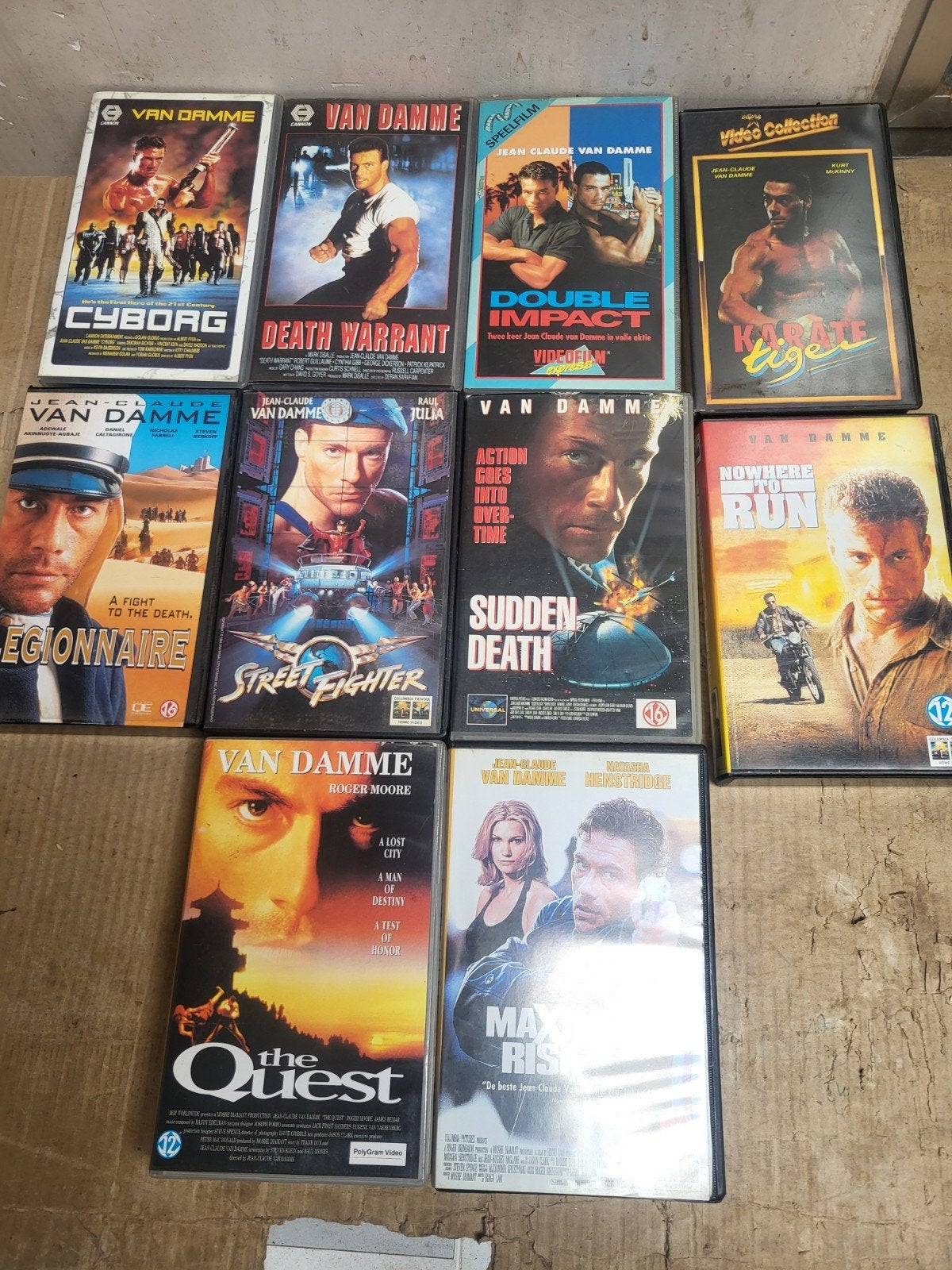 VHS video 5€ per stuk, Cd's en Dvd's, VHS | Film, Ophalen