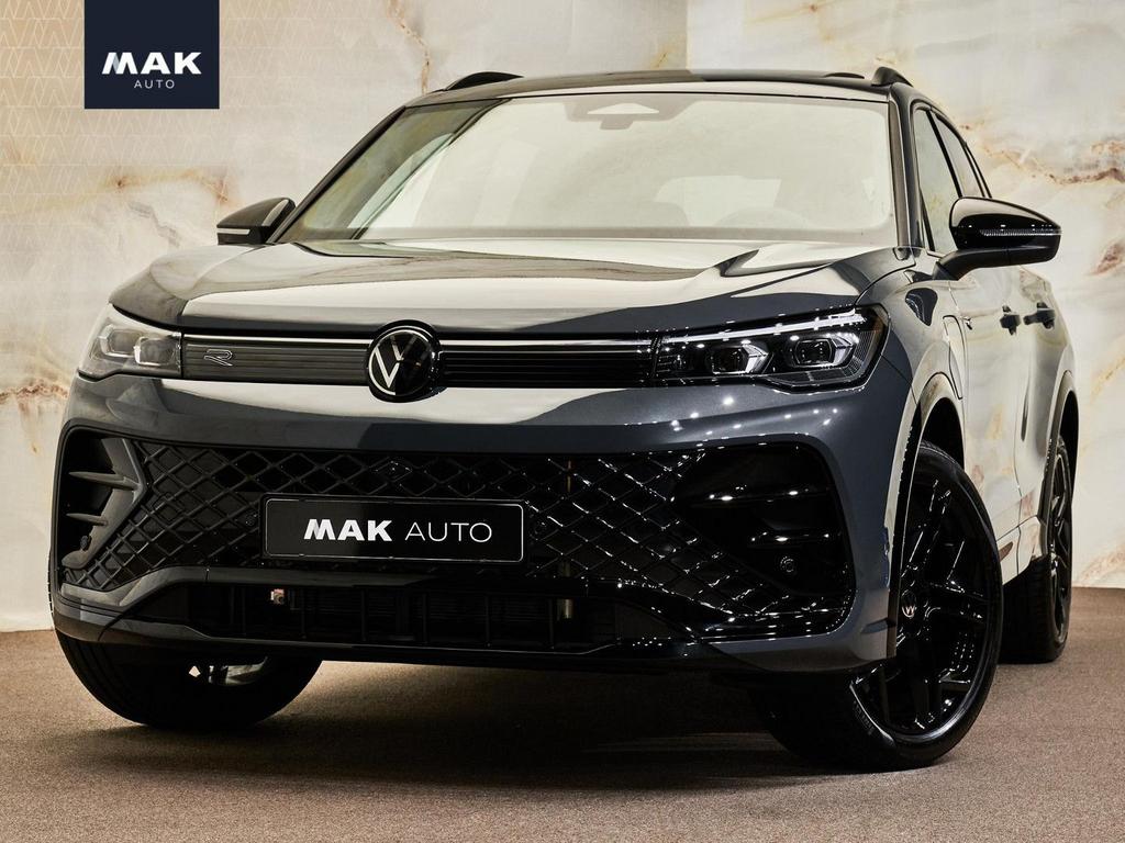 Volkswagen Tiguan 1.5 eHybrid R-Line, 20", pano, massage, AC, Automaat, Zwart, Bedrijf, SUV of Terreinwagen