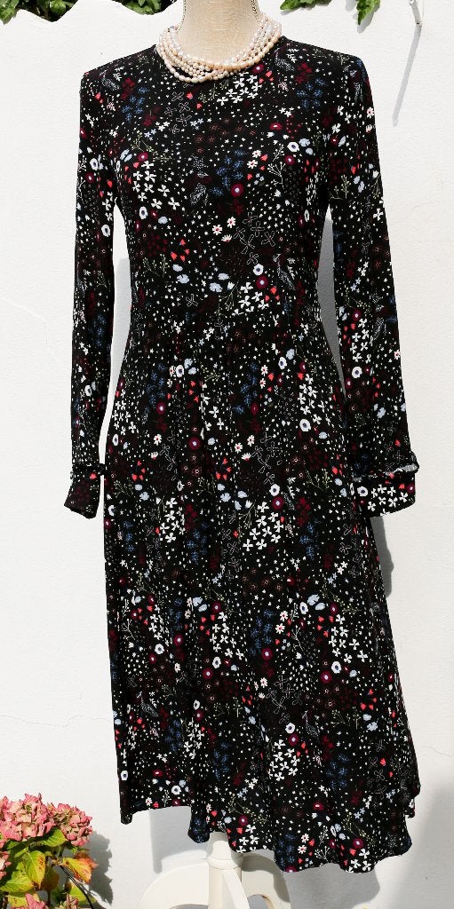 Jolie robe Tom Tailor XS, Enlèvement ou Envoi, Comme neuf, Noir, Taille 34 (XS) ou plus petite