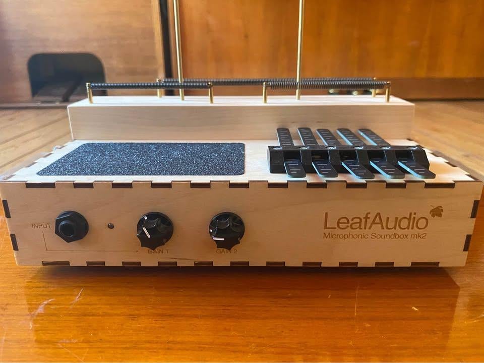 Leaf Audio Microphonic Soundbox mk2, Enlèvement, Comme neuf
