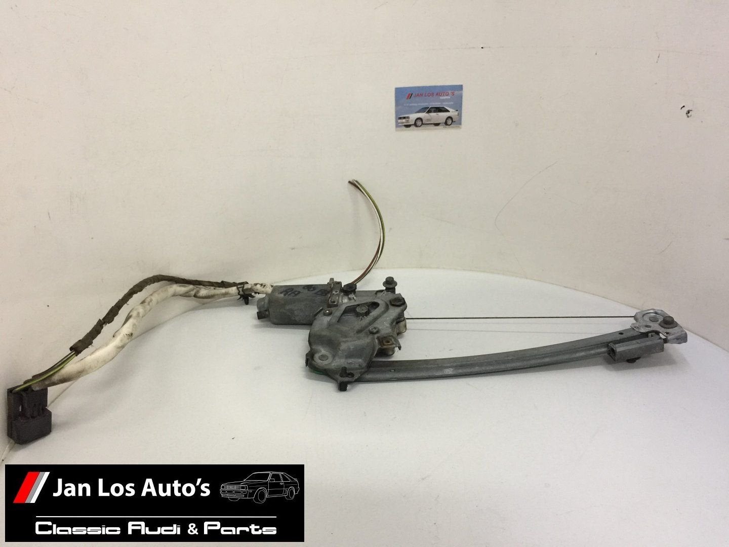 Raammechaniek rechtsachter Audi 80 B3 ('86-'91) B4 893839398, Gebruikt, -, -, -