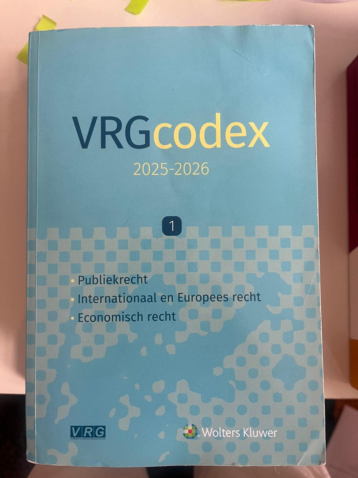 Codex en boeken criminologie/recht KU Leuven, Enlèvement ou Envoi, Comme neuf