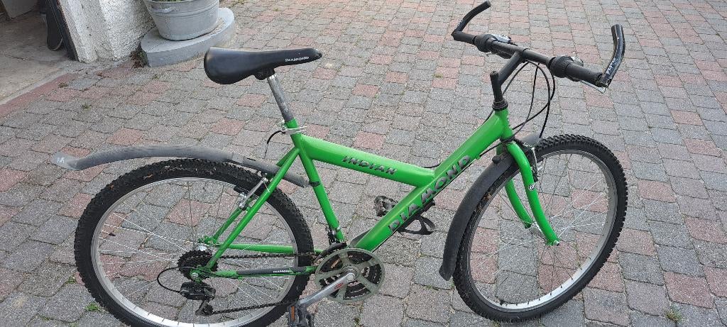 Vélo Diamond modèle Indian, Enlèvement