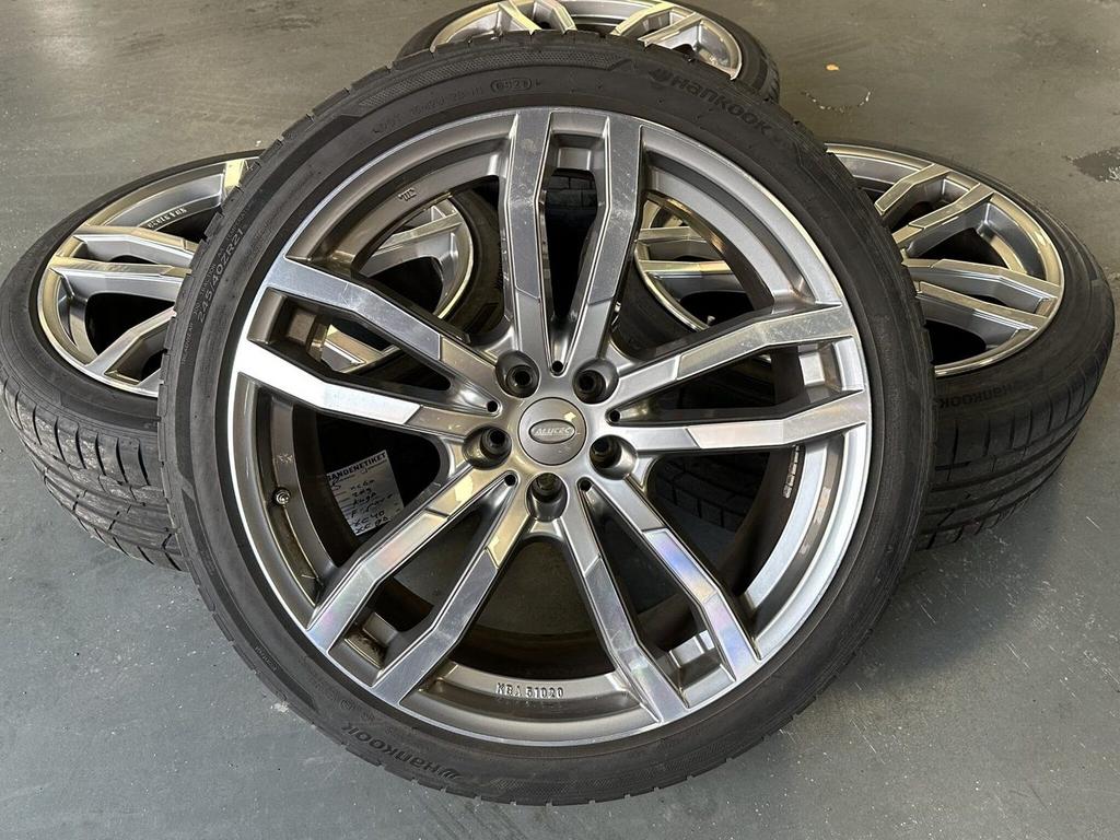#903 21 Inch velgenset Volvo XC60 XC90 Jaguar F Pace + TPMS, Ophalen, -, -, Banden en Velgen